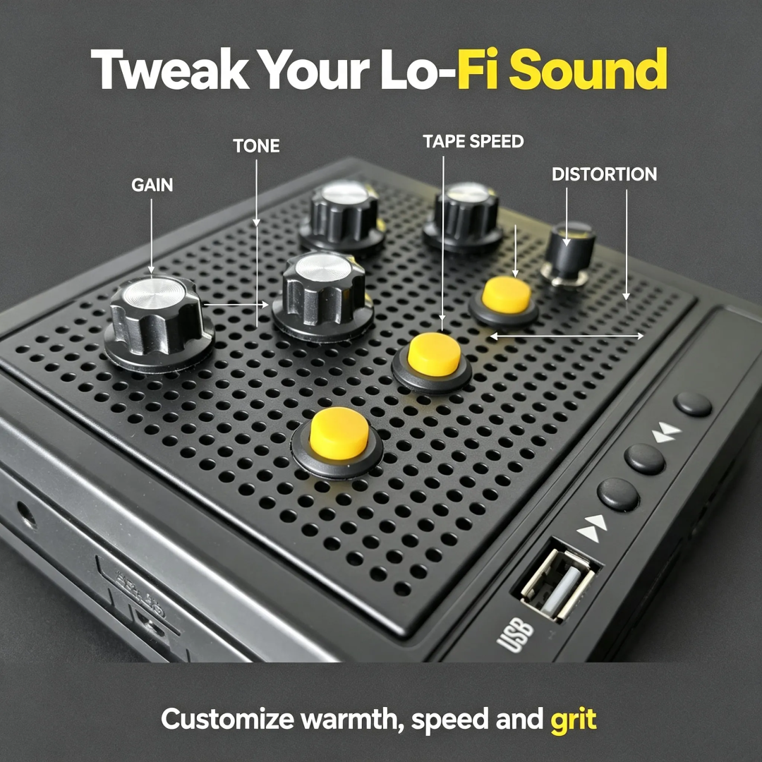 Bend Time. Warp Sound. Turn Your Tapes Into Instruments.